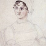 Cassandra Austen's portrait of Jane Austen (ac.1810)