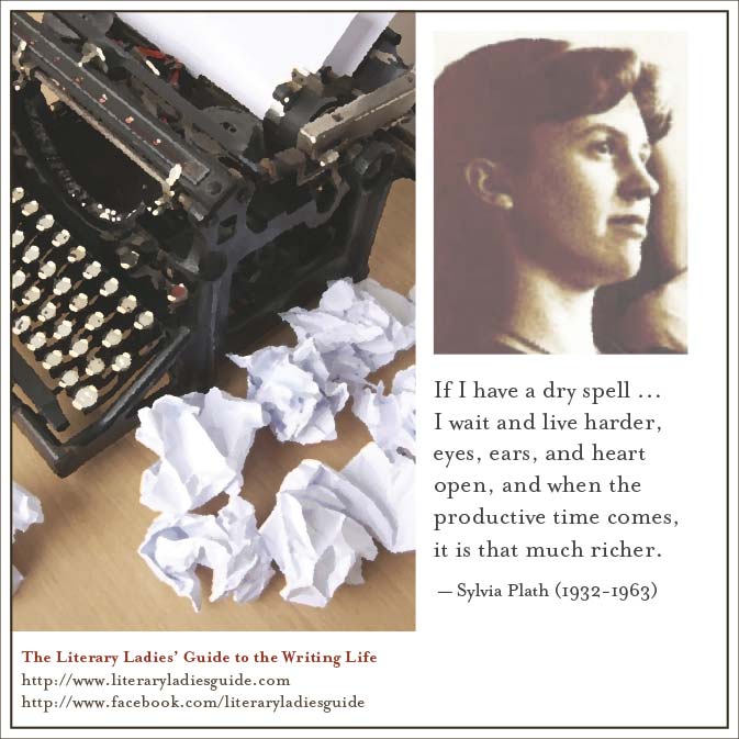 Sylvia plath on writer's block