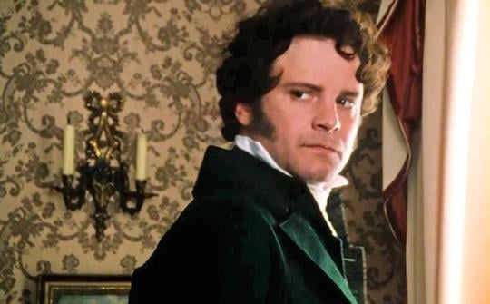 Colin Firth as Mr. Darcy in Pride and Prejudice