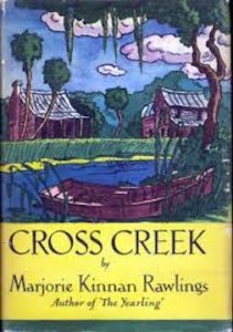 Cross Creek cover 1942 Marjorie Kinnan Rawlings