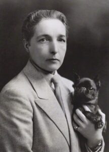 Radclyffe Hall, around 1930, courtesy of Wikimedia Commons