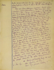 Draft of Mrs. Dalloway by Virginia Woolf