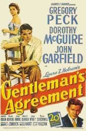 Gentleman's Agreement 1947 movie poster