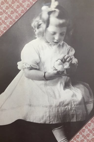 Eudora Welty as a child