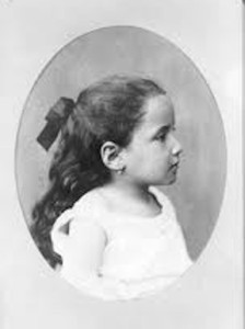 Gertrude Stein age 3