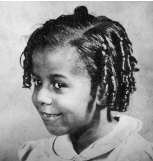 Lorraine Hansberry as a child