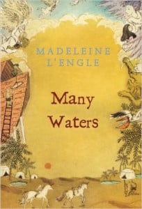 Many Waters by Madeleine L'Engle cover