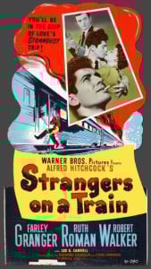 Strangers on a Train 1951 film poster
