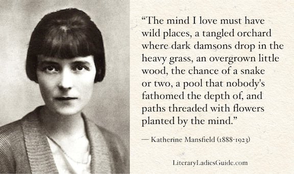 Katherine Mansfield quote - The mind I love