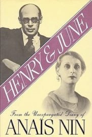 Henry and June by Anais Nin cover