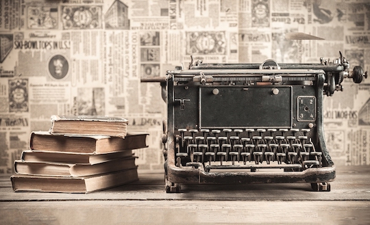 vintage typewriter