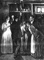 Original illustration from The Giant Wistaria by Charlotte Perkins Gilman