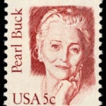 Pearl S. Buck postage stamp 1985