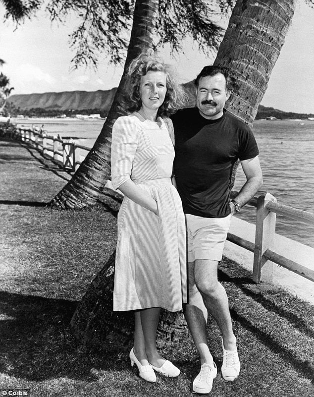 Gellhorn and Hemingway photo by Corbis
