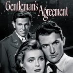 Gentleman's agreement B&W film poster 1947