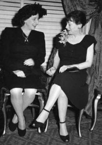 Lillian Hellman & Dorothy Parker