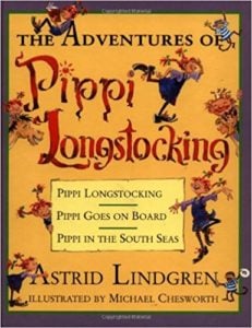 Pippi Longstocking books by Astrid LIndgren