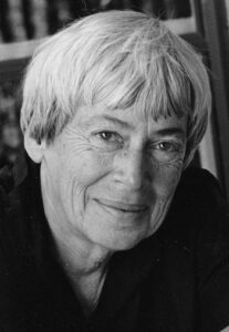 Ursula K Le Guin - by Marian Wood Kolisch, wikimedia commons