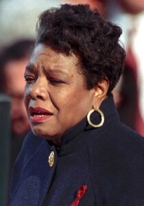 Maya Angelou at Clinton inauguration