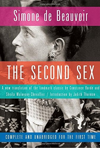 The second sex by Simone de Beauvoir