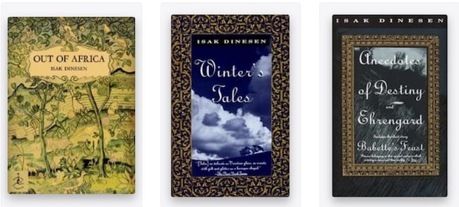 Isak Dinesen books