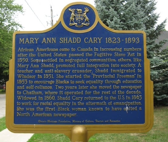 Mary Ann Shadd Cary, Pioneering African-American Publisher