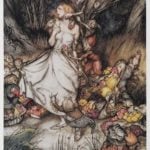 Illustration for Goblin Market by Christina Rossetti - Arthur Rackham