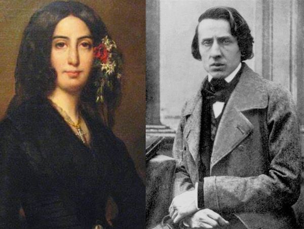 George Sand and Frédéric Chopin