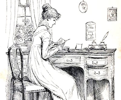 Elizabeth Bennet - Pride and Prejudice illustration