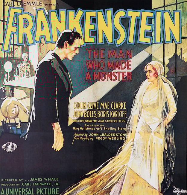 Frankenstein movie poster
