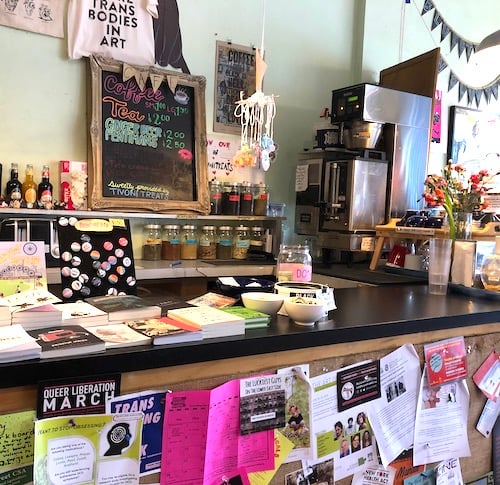 Bluestockings bookstore café