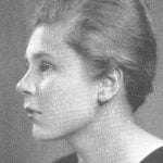 Elizabeth Bishop 1934 Vassar yearbook portrait