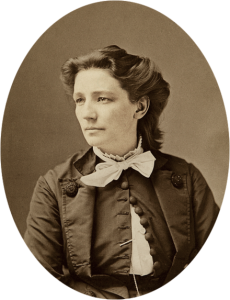 Victoria Woodhull, photo by Mathew Brady, ca 1870