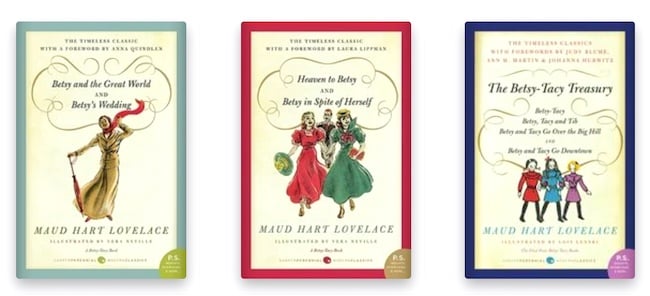 Betsy-Tacy books by Maud Hart Lovelace