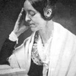 Margaret Fuller in profile