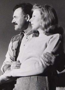 Hemingway and Gellhorn portrait