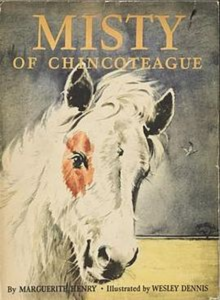 Misty of Chincoteague Book Cover