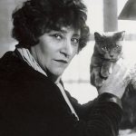 Colette and her cat