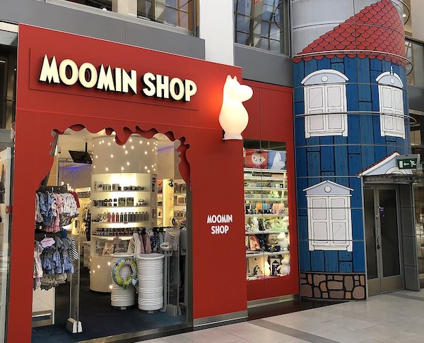 Moomin Shop in Itis Mall, Helskinki