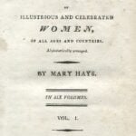 Female Biography by Mary Hays