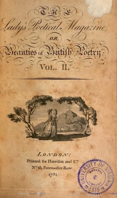 Lady's Poetical Magazine